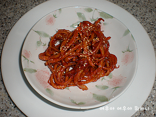 진미채볶음