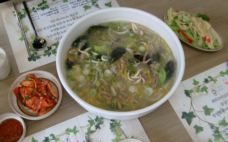 전통수제비 이미지
