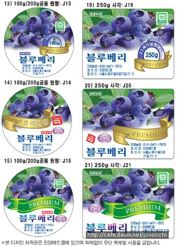 블루베리디자인 이미지