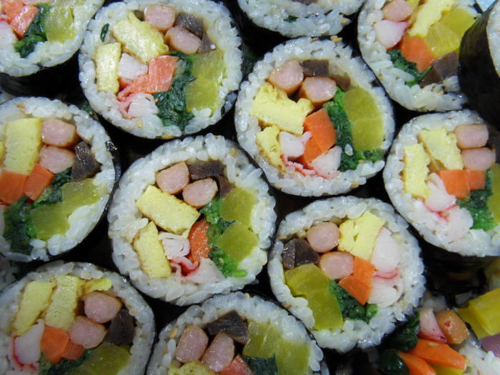 꼬다리김밥 이미지
