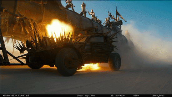 매드맥스에서 CG없이 촬영된 장면들 모음 | 인스티즈