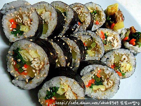 웰빙김밥 이미지
