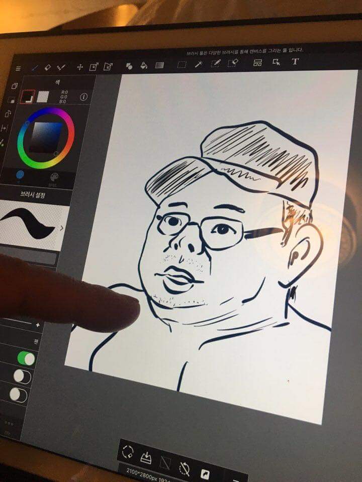 아버지를 그려드렸습니다 | 인스티즈