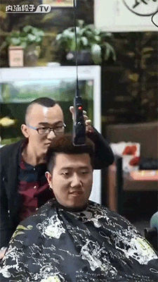 상남자의 머리깎기 | 인스티즈