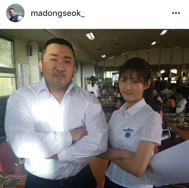 같이 영화 찍는 마동석 김새론 | 인스티즈
