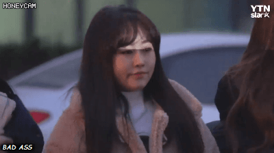조용했던 미주와 덩달아 평범해진 러블리즈의 포토타임.gif | 인스티즈