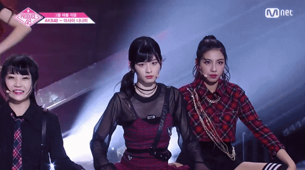 [프듀48] 프듀하는 날이라 1화부터 짤 몇개 방출.jpgif | 인스티즈