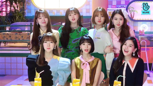 오마이걸 바나나 알러지 원숭이 MV 메이킹.gif | 인스티즈