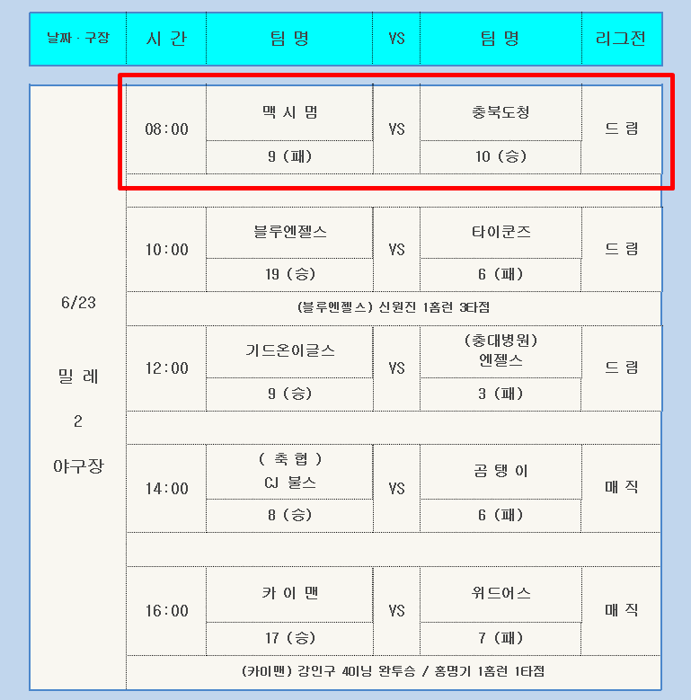 밀레충북 이미지