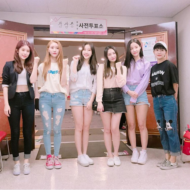 6/9 사전투표한 모모랜드.jpg | 인스티즈