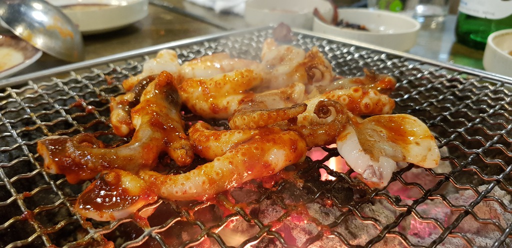 숯불꼼장어구이 이미지