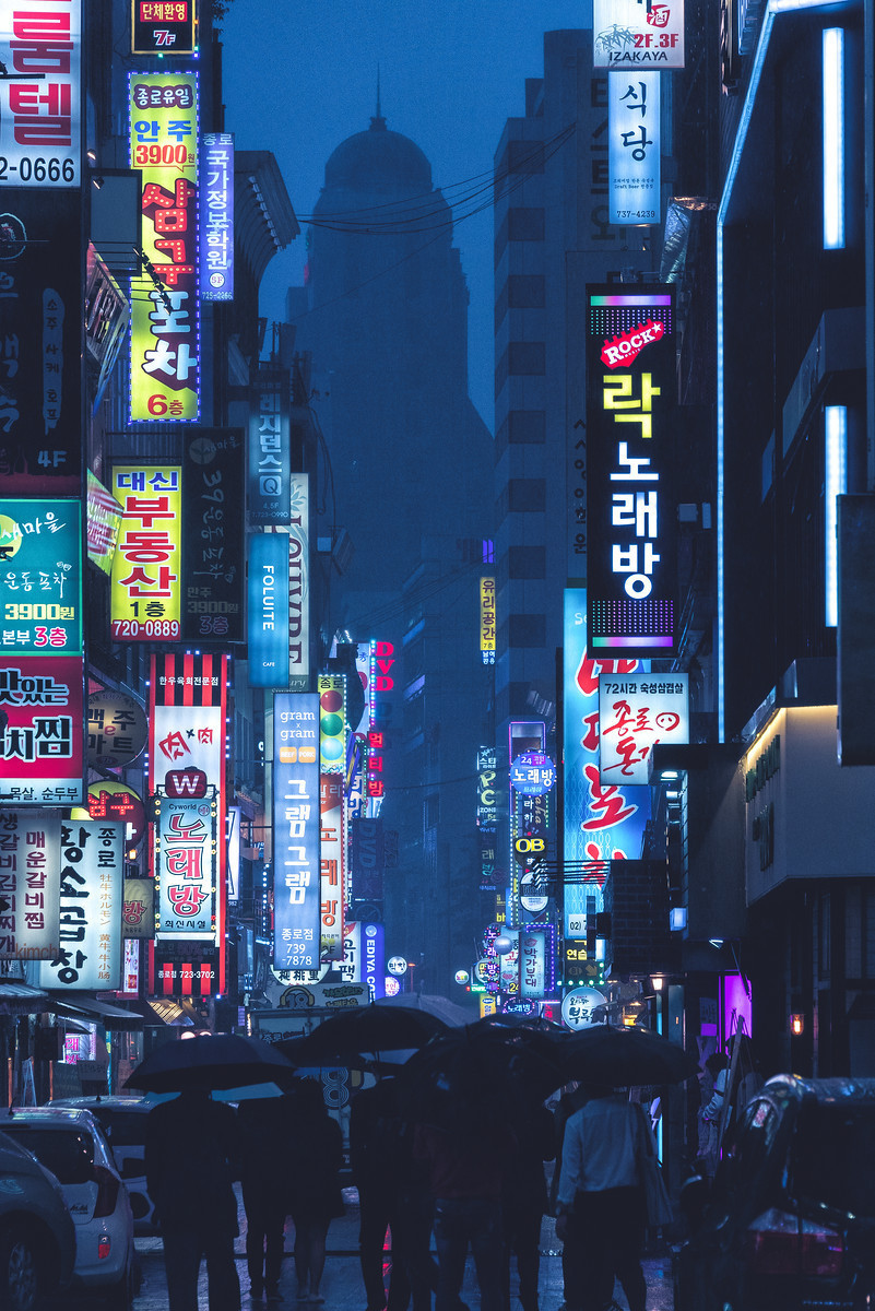 사이버 펑크의 도시 | 인스티즈